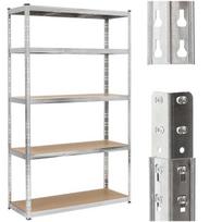 Springos metalinis stelažas 205 x 120 x 45 cm, 5 lentynos