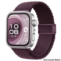Magnetic Braided Strap for Huawei Watch Fit 4 Pro 3 Nylon Loop Correa Sport Bracelet for Huawei Fit3 Fit4 4Pro Band Accessories For Huawei Fit 4 Pro vyšnia