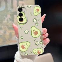 For Samsung Galaxy A25 A26 A36 A56 5G Case Cute Flowers Silicone Soft Protective Cover For SamsungA25 A26 A36 A56 Fundas Coque Samsung A36 5G beige