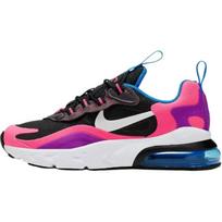 Nike Air Max 270 React Black Hyper Pink Vivid Purple PS BQ0100-001 29.5