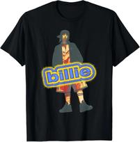 Official Billie Eilish HIT ME Hard and Soft Gradient Photo T-Shirt L gray