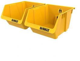 Plastikinis indas - DEWALT - DWST82813-1 - 2 vnt. - Integruota saugojimo sistema - Tvirta konstrukcija