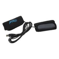 USB Heated Handlebar Gloves Hand Warmer for Motorcycle Water Resistant Anti Slip 1 black