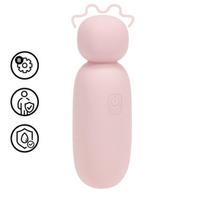 Vibratorius Loveline Mochi Mini Chunky Wand, rožinis
