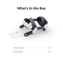 BOBOVR M3 - VR Head Strap BOBOVR, for Meta Quest 3/3S, Dual-Mode Adjustable Fit, BM60 Battery Compatible white