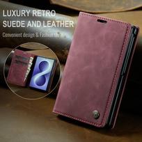 PRABANGUS dėklas Samsung Galaxy Z Fold 8 2026 apverčiamas dangtelis 360 apsauga Odinė piniginė Funda Samsung Z Fold 8 dėklas ZFold8 kortelės Capa Galaxy Z Fold 8 ruda