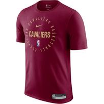 Nike NBA Cleveland Cavaliers Logo Print Outdoor Casual Sports Crew Neck Short Sleeve Basketball Shirt Men tops Red HF1823-677 XL brown