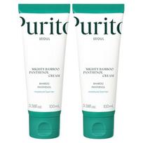 Purito SEOUL - Mighty Bamboo Panthenol Cream Bundle Set 2 pcs white