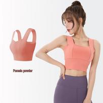 High-Impact Sports Bra Yoga Vest S beige