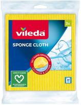Vileda Set of 3 sponge cloths Absorbent hygienic cloth