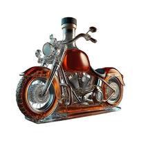 Liquor Aerator Vintage Beverage Dispenser Liquor Bottle Decanters For Wine Motorcycle Wine Bottle For Drink Champagne Whisky