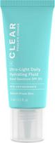 Paula'S Choice Clear Ultra-Light Hydrating Oil Free Face Sunscreen & Moisturizer, Spf 30 Sunscreen For Face With Green Tea & Chamomile, Pore Minimi white