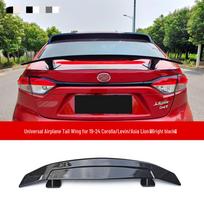 Universalus spoileris ant galinio sparno, nereikalaujantis gręžimo, skirtas 2019-2024 m. Toyota Levin Corolla black