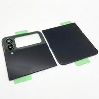 Baterijos dangtelis Samsung Galaxy Z Flip 4 Baterijos galinis dangtelis Korpuso pakeitimo remonto dalys Telefono dėklas Z Flip4 ZFlip4 violetinė