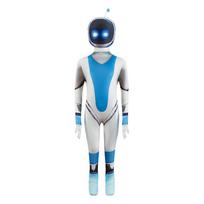 Vaikų kosminio roboto karnavalo kostiumas, „Astro Bot“ stiliaus, Helovino visatos scenos pasirodymo apranga 110 mėlyna