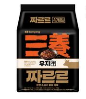 Samyang Jjarrr Ramen 140g x 4 Korean Spicy Instant Noodles 1 pack (4ea)