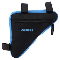 Docooler Triangle dviračio priekinio balno vamzdžio rėmo maišelis lauko krepšys mėlyna