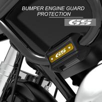 Motociklo variklio susidūrimo juostos apsauga, buferis, dekoratyvinis apsauginis blokas 25 mm GS 1200 1250 ADV, skirtas BMW F650 F750 F800 F850 R1250GS Black GS black