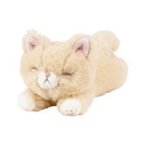 Livheart Mascot Brown Cat 20cm Fluffy Armrest Plush Toy  Kutattobiyori  (approx. long) 37111-32