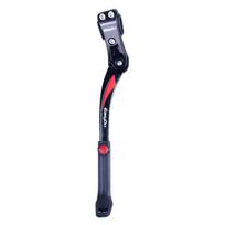 Easydo MTB Bicycle Bike Kickstand Parking Rack MTB Mountain Bike Support Side Kick Stand Foot Brace 24''-29'' Adjustable 34-41cm Black Red black