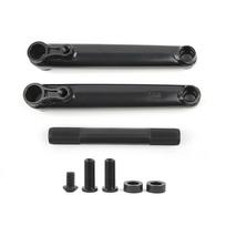 BMX Crankarm BMX Bike Crankset 48T*19mm*170mm CRMO Bicycle Crank 14mm Mid BB/ Euro BB/ Spanish BB/ American BB BMX Parts 170mm sidabras
