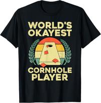 Cool Cornhole Design For Men Women Corn Hole Cornhole Player T-Shirt S įvairiaspalvis