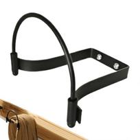 Cowboy Hat Holder Metal Wall Mounted Baseball Hats Rack Metal Hat Holder Wall Mounted Hats Rack for Jacket Display Rack GERMANY black