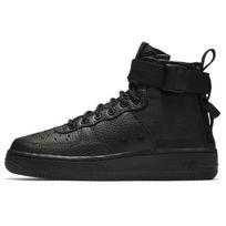Nike Sf Air Force 1 Mid 'Triple Black' Gs AJ0424-003 37.5 black
