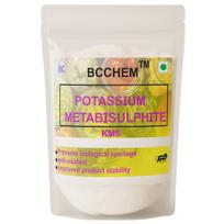 BCCHEM Potassium metabisulphite-250 gm| food grade preservative for achar,vegetables |KMS powder beige