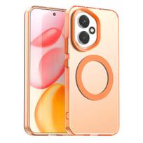 Magnetic Wireless Charging Case For Honor 400 Pro 400 Lite G Cover Candy Colors Transparent Back Shell Fundas Coque HONOR 400 beige