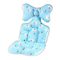 Infant Cushion Buggy Pad Child Cart Mat Newborn Pushchairs Accessories Baby Stroller Seat Pad H white