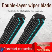 Double-sided Tape Wiper Blades for Chevrolet Cruze, Malibu XL, Cavalier, Sail, Xenon Camaro 22+20 black