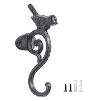 Elegant Cast Iron Bird Hook For Stylish Home And Office Decoration Accessories 1