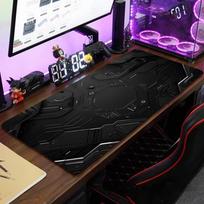 mechanical Mouse Pad Large Computer Office Game Table Mats XXL Rubber Antislip Gaming Keyboard Mousepads Long Desk Pads 800x300x2mm black