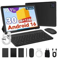 Planšetė Android 16 Planšetė 30GB RAM 128GB ROM 2 TB TF 10 colių Planšetė 8 branduolių 6200 mAh