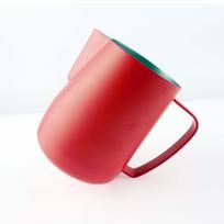 350ml/600ml Stainless Steel Milk Pitcher Milk Frothing Jug Milk Foamer Mugs Italian Latte Art Coffee Maker Jug 350ml raudona