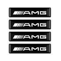 3D asmenybės ženklo lipdukai Automobilio interjero dekoracija Lipdukas Mercedes Benz AMG W205 W204 W206 W213 W212 W211 W222 W IX6