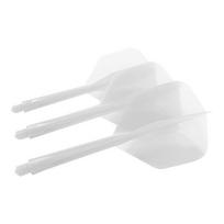 5PCS/3PCS Integrated Dart Flights and Shafts 2BA Soft Screw In-One Dart Flight Anti-Drop Durable for Indoor Outdoor Playing Toys balta