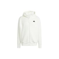 adidas Z.N.E. Premium Full-Zip Hooded Track Jacket Off White Men's IR5208 XL white