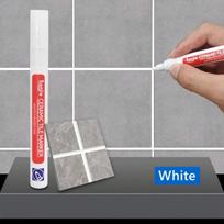 1/5Pcs Waterproof Tile Marker Grout Pen Wall Seam Pen For Tiles Floor Bathroom Decontamination Seam Repair Paint Brush Tools white