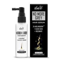 Iba Serumas nuo žilų plaukų, 45ml | 3% MelanoGray™ + Juodųjų kmynų + Rozmarino | Atnaujina ir stabdo plaukų žilimą | Sustiprina natūralią spalvą | Sumažina žilus plaukus white
