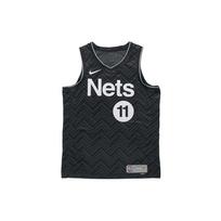 Nike X NBA Kyrie Irving Brooklyn Nets Earned Edition Men's Swingman Jersey SW Black CW6804-011 XL juoda