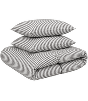 Lininė patalynė „Linen Grey Stripes“ (70x80 cm)