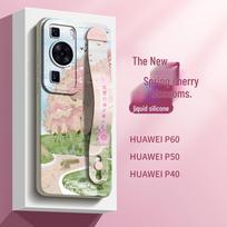 Huawei P60 Pro dėklas ir OnePlus Ace 2 apyrankė, skirta OPPO R17, Honor Play 20, Mate 20 - silikoninė Redmi K40 Pro gray