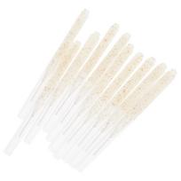10PCS Small Eyebrow Brush Brow Lamination Tool Mini Spoolie Brushes for Eyebrows and Eyelashes Extensions geltona
