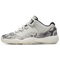 Jordan 11 Retro Low 'Snake Light Bone' GS Jordan CD6847-002 36 gray