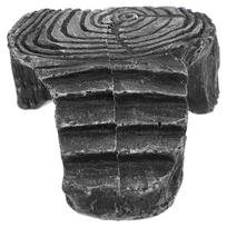 Vėžlių terasa Vėžlių deginimosi platforma Dervos urvas Akvariumo reikmenys Buveinė Interjero ornamentas 13X11X4.5CM tamsiai pilka spalva