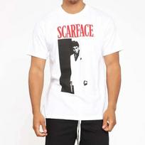 Scarface Mens Al Pacino Tony Montana Gangster Movie Poster Shirt NWT Small XL black