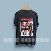 Spice Girls Pop Girl Band 90S Classic Poster Menblack T-Shirt S-Xxxl Printed Style Tees Male Top Fitness Brand Clothing - Men... S įvairiaspalvis