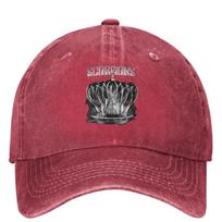 Scorpions Metal Rock Band Denim Baseball Cap Hunting Camping Hip Hop Hats Summer Unisex Adult Vintage Designer Baseball Caps One Size pink